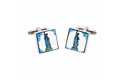 Statue of Liberty Cufflinks by Sonia Spencer