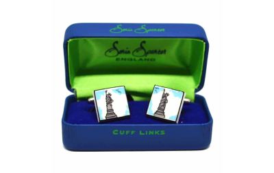 Statue of Liberty Cufflinks by Sonia Spencer