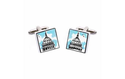 Capitol Building Cufflinks by Sonia Spencer