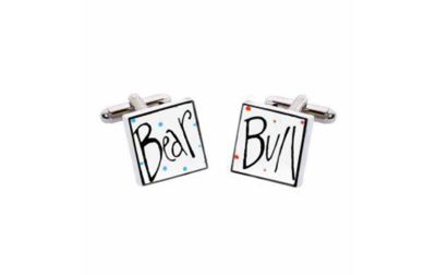 Bull and Bear Cufflinks