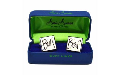 Bull and Bear Cufflinks