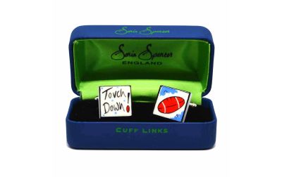 Touch Down Cufflinks by Sonia Spencer