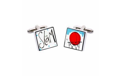Slam Dunk Cufflinks by Sonia Spencer