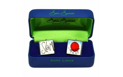Slam Dunk Cufflinks by Sonia Spencer