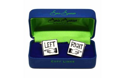 Right/Left Cufflinks by Sonia Spencer