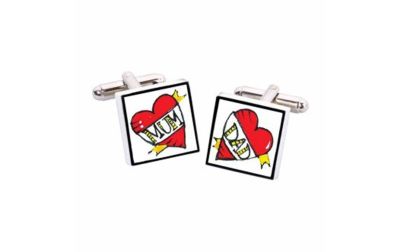 Mum and Dad Cufflinks by Sonia Spencer