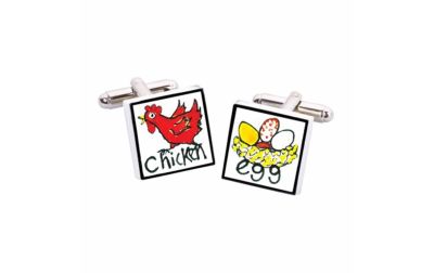Chicken & Egg Cufflinks