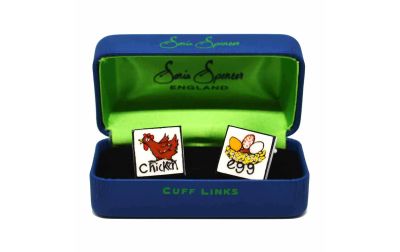 Chicken & Egg Cufflinks