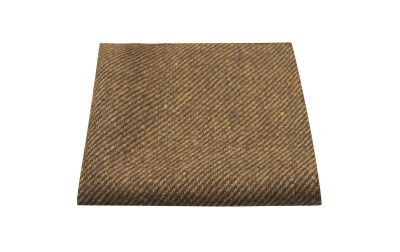 Brown Sharkskin Pocket Square