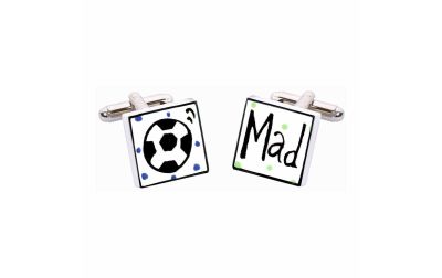 Football Mad Cufflinks by Sonia Spencer