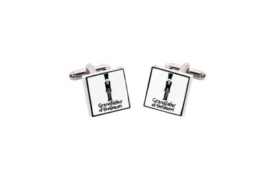 Sonia Spencer Grandfather of the Groom Wedding Cufflinks