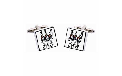 Sonia Spencer Three Ushers Wedding Cufflinks