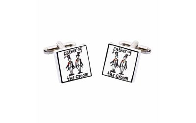Sonia Spencer Father of the Groom Wedding Cufflinks