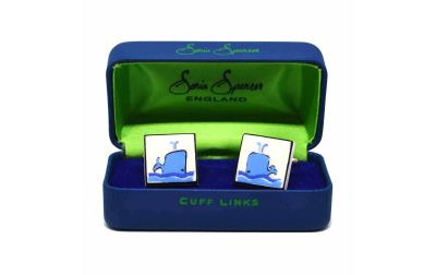 Whale Cufflinks by Sonia Spencer
