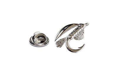 Fly Fishing Hook Lapel Pin
