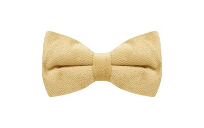 Heritage Gold Textured Velvet Bow Tie