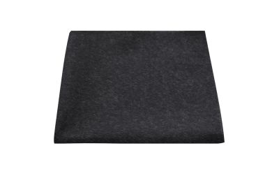 Black Donegal Tweed Pocket Square
