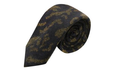 Persian Navy Blue Pattern Tie