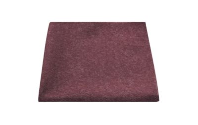 Burgundy Donegal Tweed Pocket Square