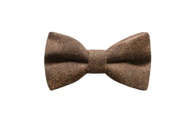 Heritage Check Cedar Brown Bow Tie