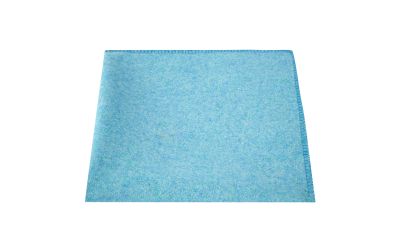 Maya Blue Donegal Tweed Pocket Square