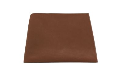 Cider Brown Velvet Pocket Square