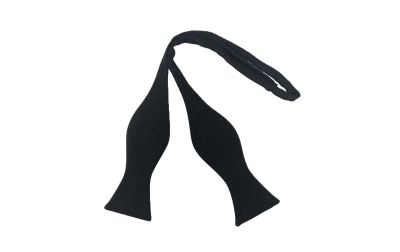 Highland Weave Cocoa Brown Self-Tie Bow Tie