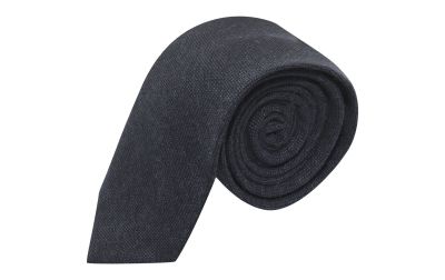 Highland Weave Deep Blue Tie