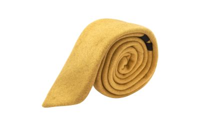 Mustard Yellow Donegal Tweed Tie