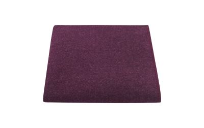 Dark Burgundy Donegal Tweed Pocket Square