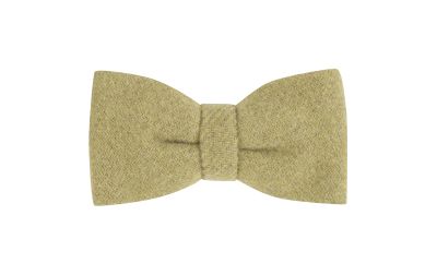 Earl Green Woven Wool Bow Tie