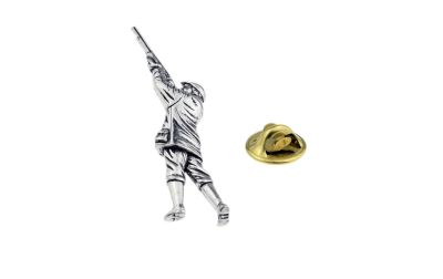 Gamekeeper Pewter Lapel Pin