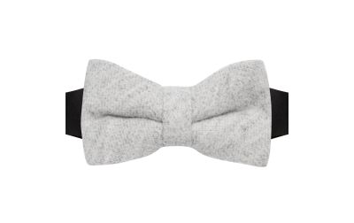 Light Grey Donegal Tweed Bow Tie