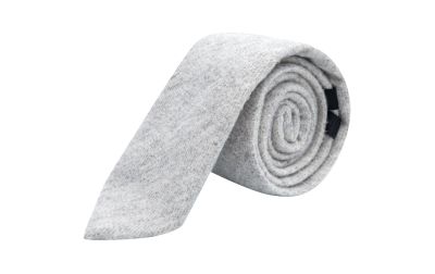 Light Grey Donegal Tweed Tie