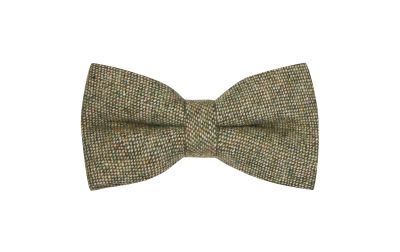 Highland Weave Sage Green Bow Tie