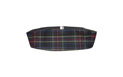 Dark Green Tartan Cummerbund