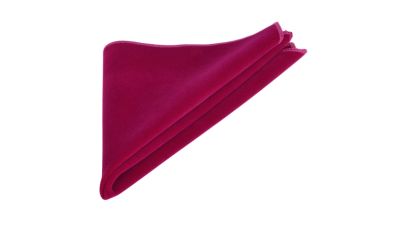 Magenta Pink Velvet Pocket Square