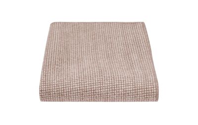 Champagne Brown Waffle Pocket Square