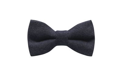 Navy Blue Donegal Tweed Bow Tie