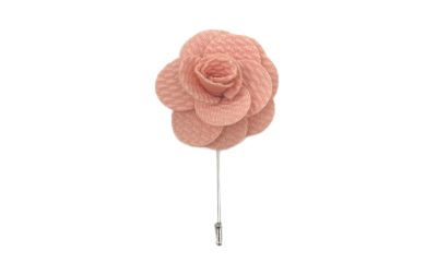 Peach Flower/Rose Lapel Pin