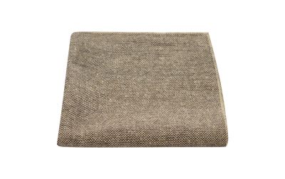 Highland Weave Latte Brown Pocket Square