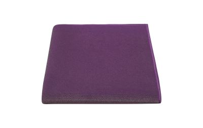 Deep Purple Textured Velvet Pocket Square