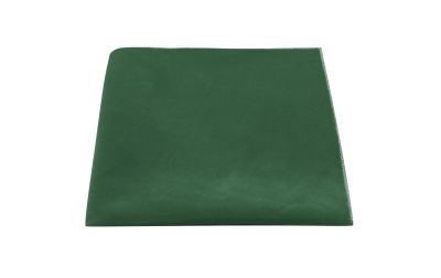 Racing Green Velvet Pocket Square