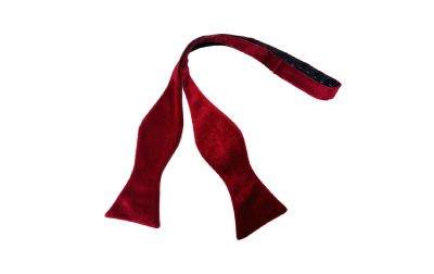 Red Velvet Self-Tie Bow Tie