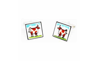 Brown Cow Cufflinks