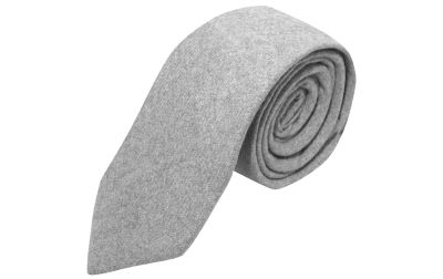 Stonewashed Medium Grey Tie