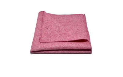 Stonewashed Red Pocket Square