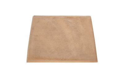 Taupe Brown Velvet Pocket Square