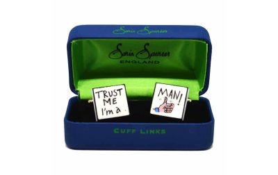Trust Me, I'm a Man Cufflinks