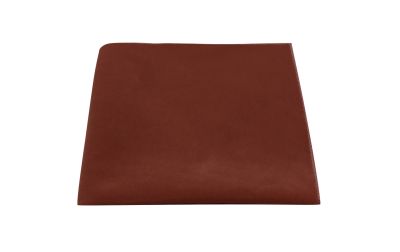 Walnut Brown Velvet Pocket Square